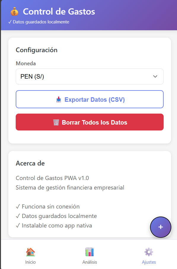 Control Gastos